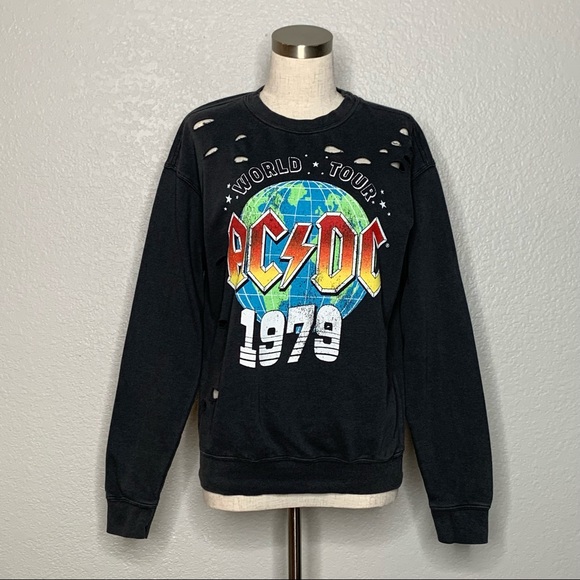 acdc crewneck sweatshirt